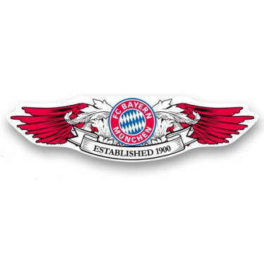 Aufkleber Wings FC Bayern München