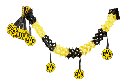 Partygirlande BVB Borussia Dortmund