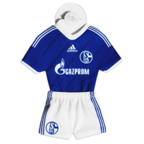 Fußballtrikot mit Sauger fürs Auto Schalke 04
