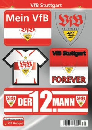 Aufkleber Set VfB Stuttgart