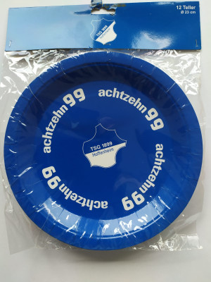 12 er Papptellerset TSG 1899 Hoffenheim