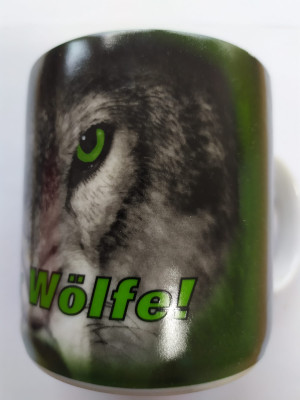 Porzellantasse "Nur für Wölfe"  VfL Wolfsburg