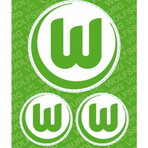 Stickerpostkarte VfL Wolfsburg